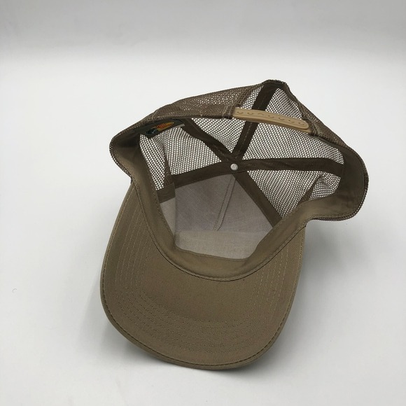 Bass‎ Pro Shops Trucker Hat Mens One Size Biege Mesh Back Outdoor Fishing - Picture 7 of 9